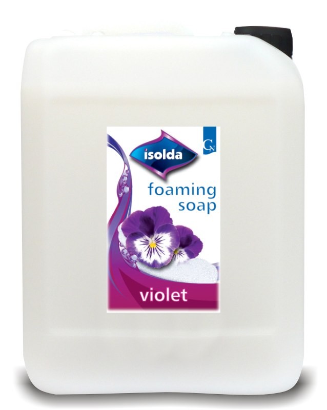 Isolda zpěňovací mýdlo Violet 5L