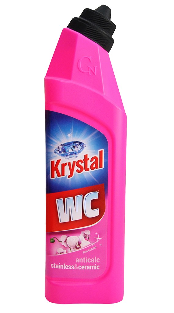 Krystal na WC 750ML cleaner růžový