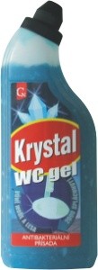 Krystal WC gel 750ml modrý
