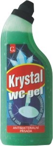 Krystal WC gel 750ML zelený