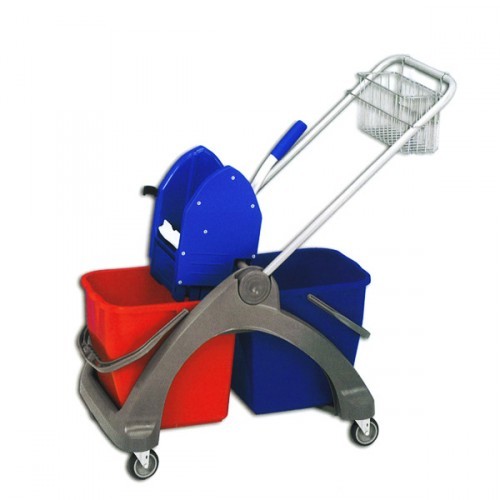 Plastový vozík 2x25L